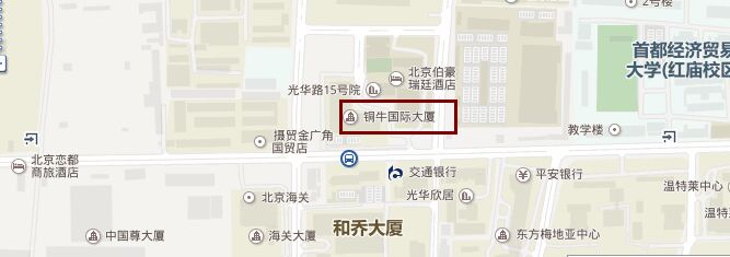 铜牛国际大厦地图